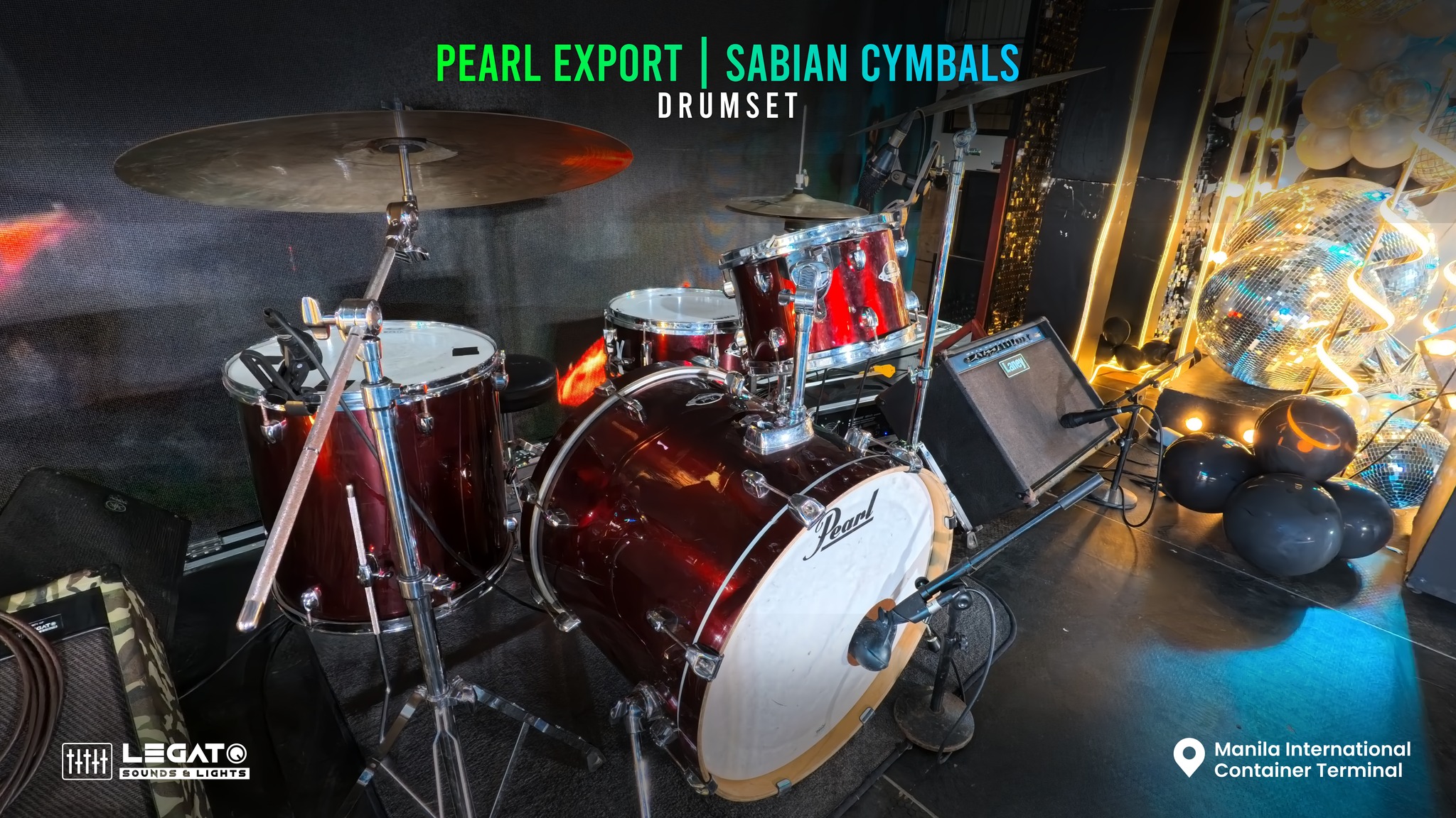 Pearl Export Drum Kit